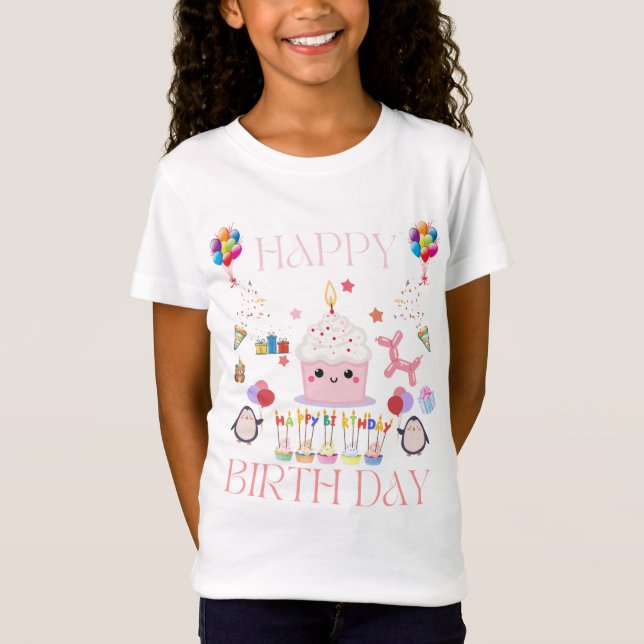 T-shirts de conception de célébration d'anniversai (Devant)