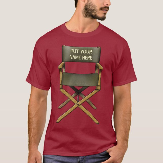 T-shirts de conception de Chair de directeur (Devant)