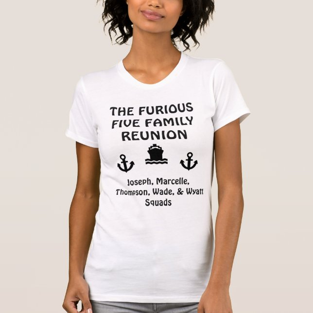 T-shirts de croisière (Devant)