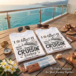 T-shirts de croisière pour couples assortis 2026 -