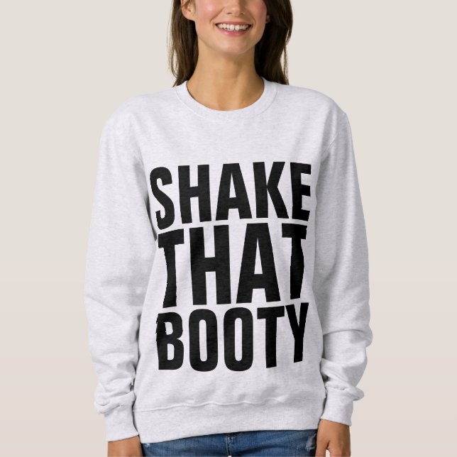 T-Shirts de danse HIP HOP SHAKE THAT BOOTY (Devant)