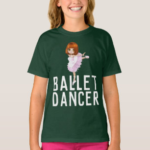 T-SHIRTS DE DANSEUSE DE BALLET