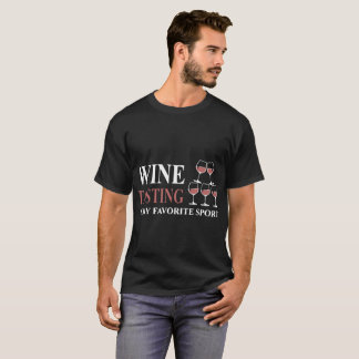 t-shirts de dégustation de vin