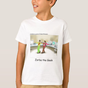 T-shirts de dessin animé du Times de Londres