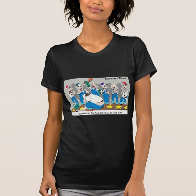 T-shirts de dessin animé du Times de Londres (Devant)