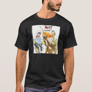 T-shirts de dessin animé du Times de Londres
