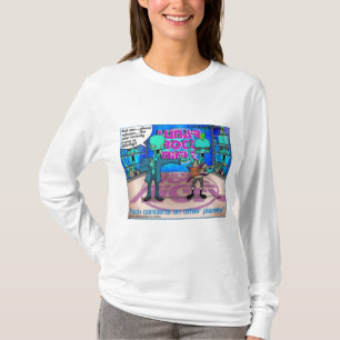 T-shirts de dessins animés du Times de Londres