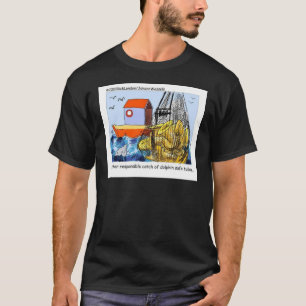T-shirts de dessins humoristiques du Times de Lond