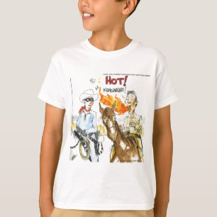 T-shirts de dessins humoristiques du Times de Lond