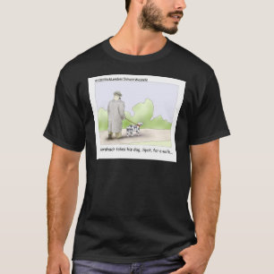 T-shirts de dessins humoristiques du Times de Lond