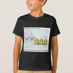 T-shirts de dessins humoristiques du Times de Lond