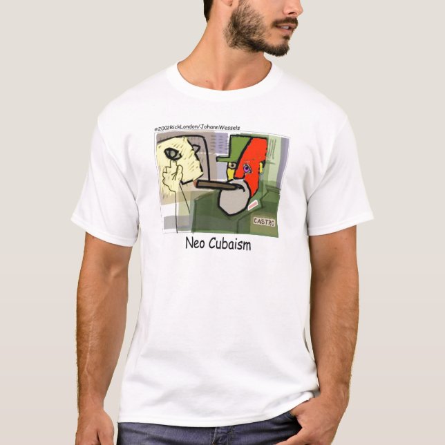 T-shirts de dessins humoristiques du Times de Lond (Devant)