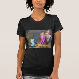 T-shirts de dessins humoristiques du Times de Lond