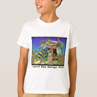 T-shirts de dessins humoristiques du Times de Lond