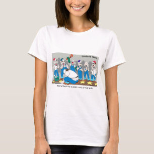 T-shirts de dessins humoristiques du Times de Lond