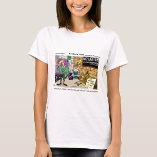 T-shirts de dessins humoristiques du Times de Lond