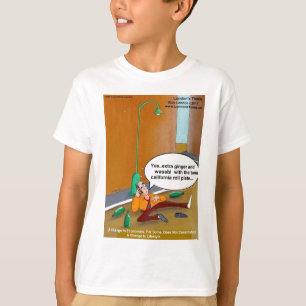 T-shirts de dessins humoristiques du Times de Lond