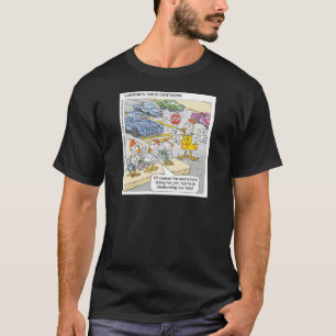 T-shirts de dessins humoristiques du Times de Lond