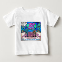 T-shirts de dessins humoristiques du Times de Lond