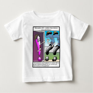 T-shirts de dessins humoristiques du Times de Lond