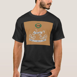 T-shirts de drapeau de corps du fusil de Morgan