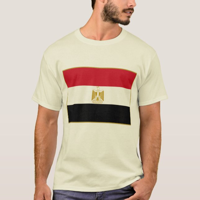 T-shirts de drapeau de l'EGYPTE, tasses, boutons (Devant)