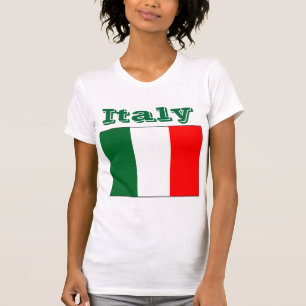 T-shirts de drapeau de l'Italie