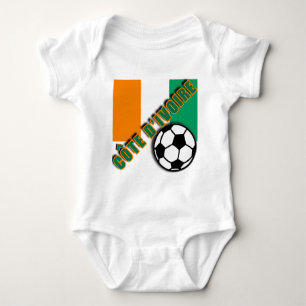 T-shirts de fan de foot de COTE D'IVOIRE de la