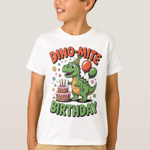 T-shirts de fête d'anniversaire de style dessin an