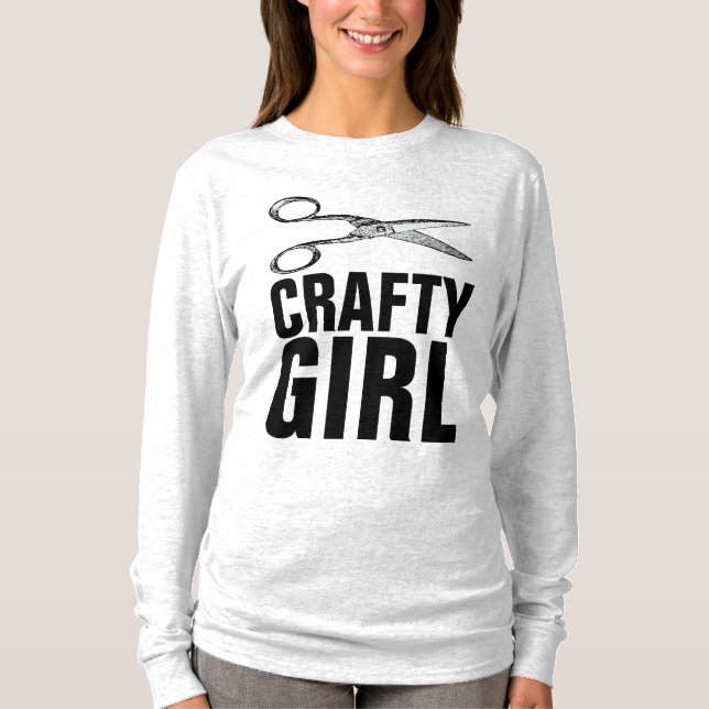 T-shirts DE FILLES CRAFTY (Devant)