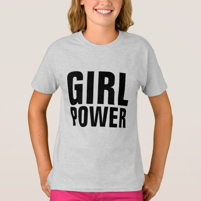 T-shirts de filles POWER POWER (Devant)