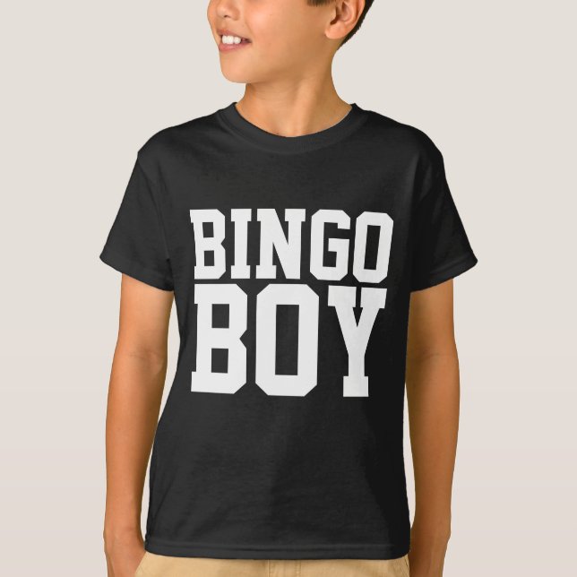T-SHIRTS DE GARÇON BINGO (Devant)