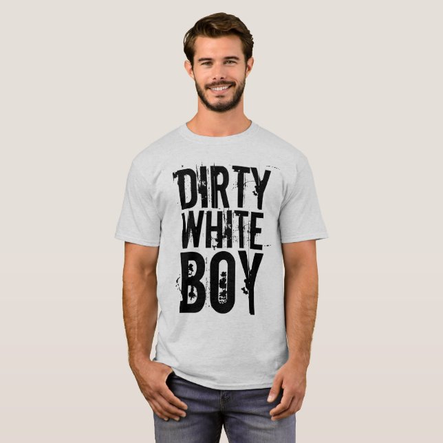 T-SHIRTS DE GARÇON BLANC les années 70/80s (Devant entier)