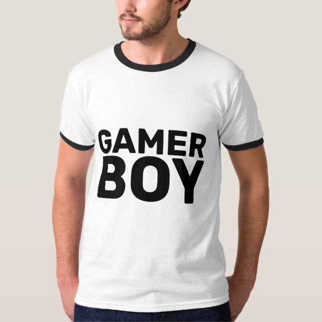T-SHIRTS DE GARÇON GAMER (Devant)