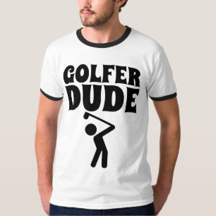 T-SHIRTS DE GOLF POUR HOMMES, GOLFER DUDE