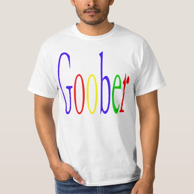 T-shirts de Google de Goober (Devant)