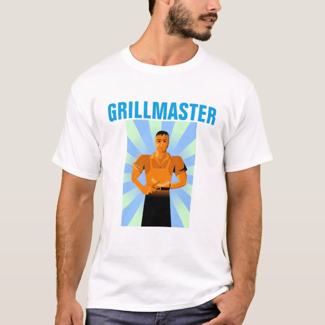 T-shirts de Grillmaster (Devant)