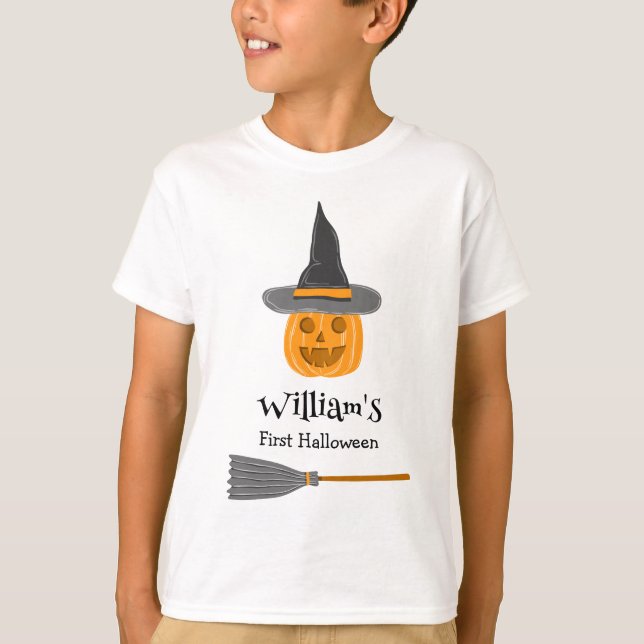 T-shirts de Halloween mignons personnalisables (Devant)
