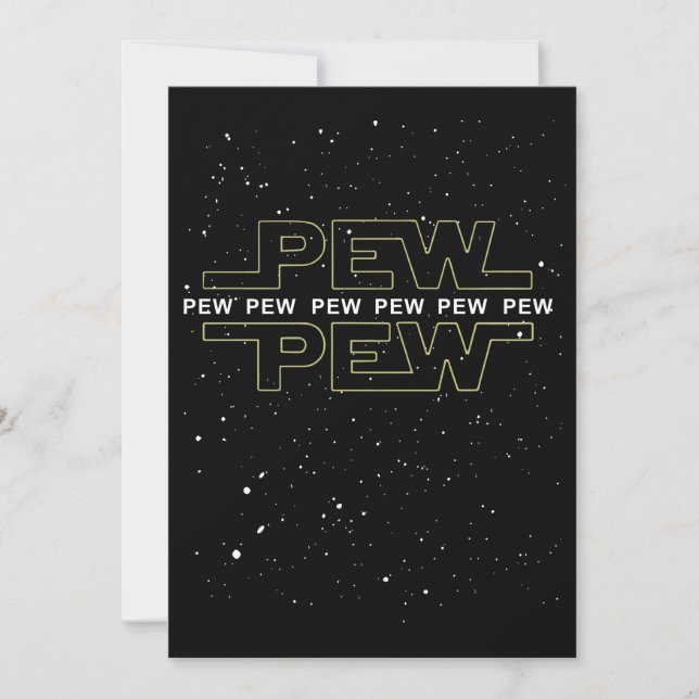 t-shirts de jeu pew pew (Devant)