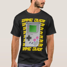 t-shirts de jeux rétro 80s