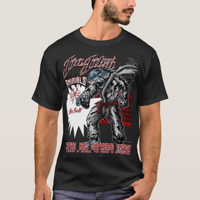 T-shirts de Jiu-Jitsu (Devant)
