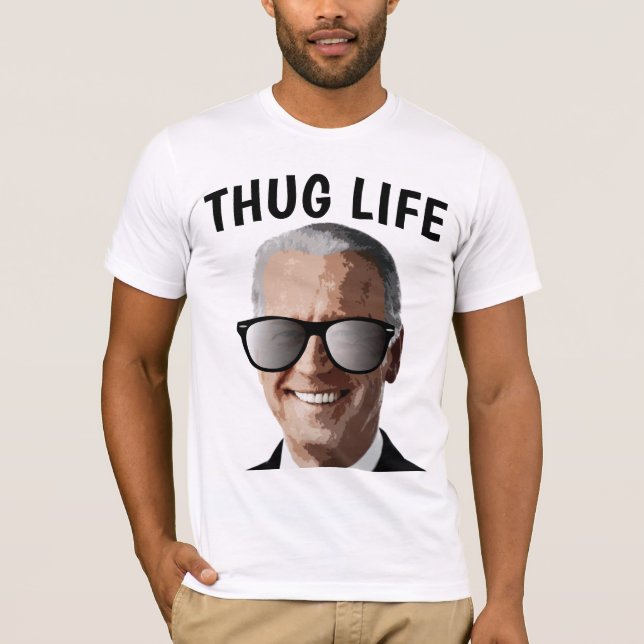T-SHIRTS DE JOE BIDEN THUG LIFE (Devant)