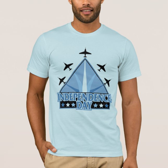 T-shirts de Jour de la Déclaration d'Indépendance (Devant)