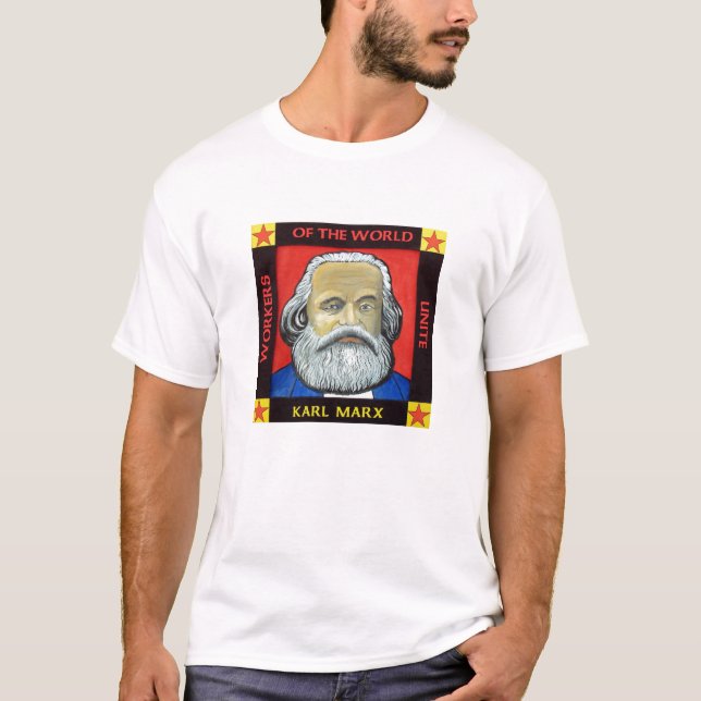 T-shirts de Karl Marx (Devant)