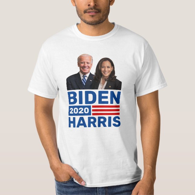 T-shirts de la campagne électorale Biden Harris 20 (Devant)