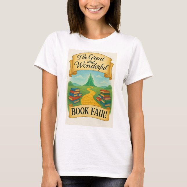 T-shirts de la foire du livre (Devant)