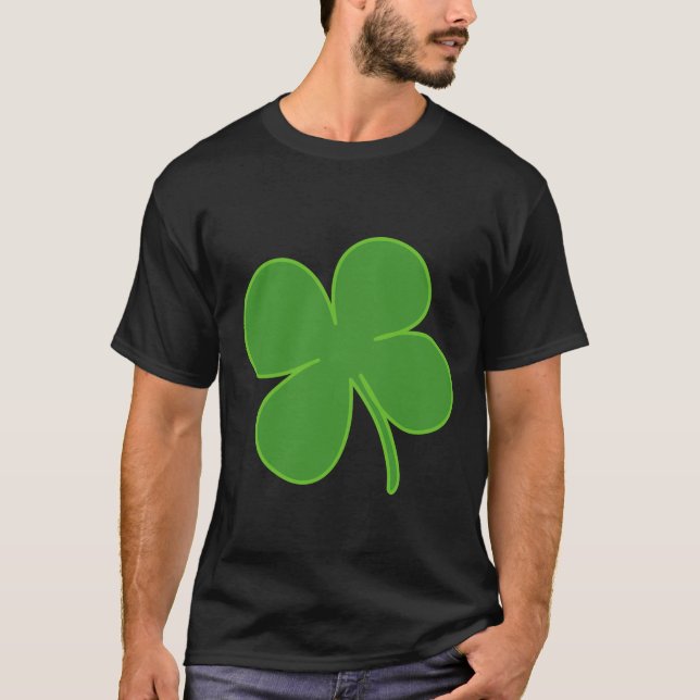 T-SHIRTS DE LA JOURNÉE ST.PATRICK À 4 FEUILLES (Devant)