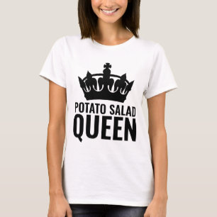 T-SHIRTS DE LA REINE DE LA POMME DE TERRE
