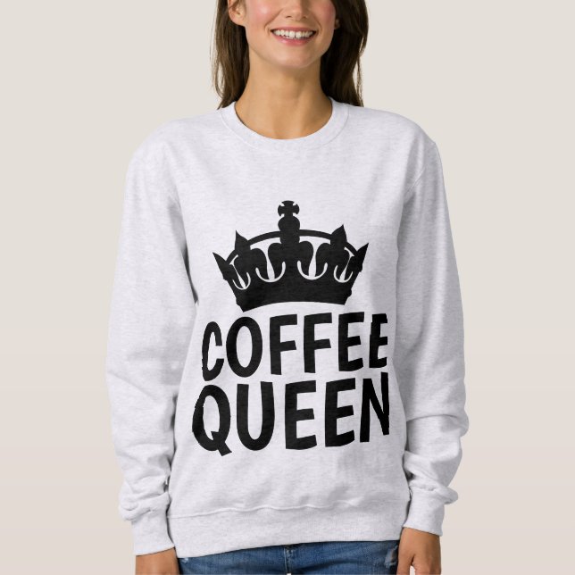 T-Shirts DE LA REINE DU CAFÉ (Devant)