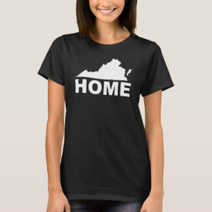 T-shirts de la Virginie, maison loin de l'État